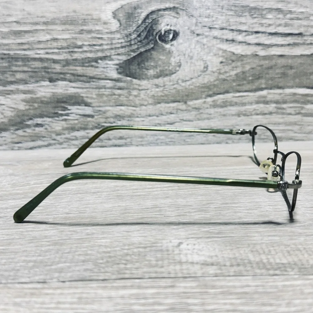 Ralph Lauren Eyeglass Frames Mens 50-19-135 Green Made In Italy RL 1342 K2B